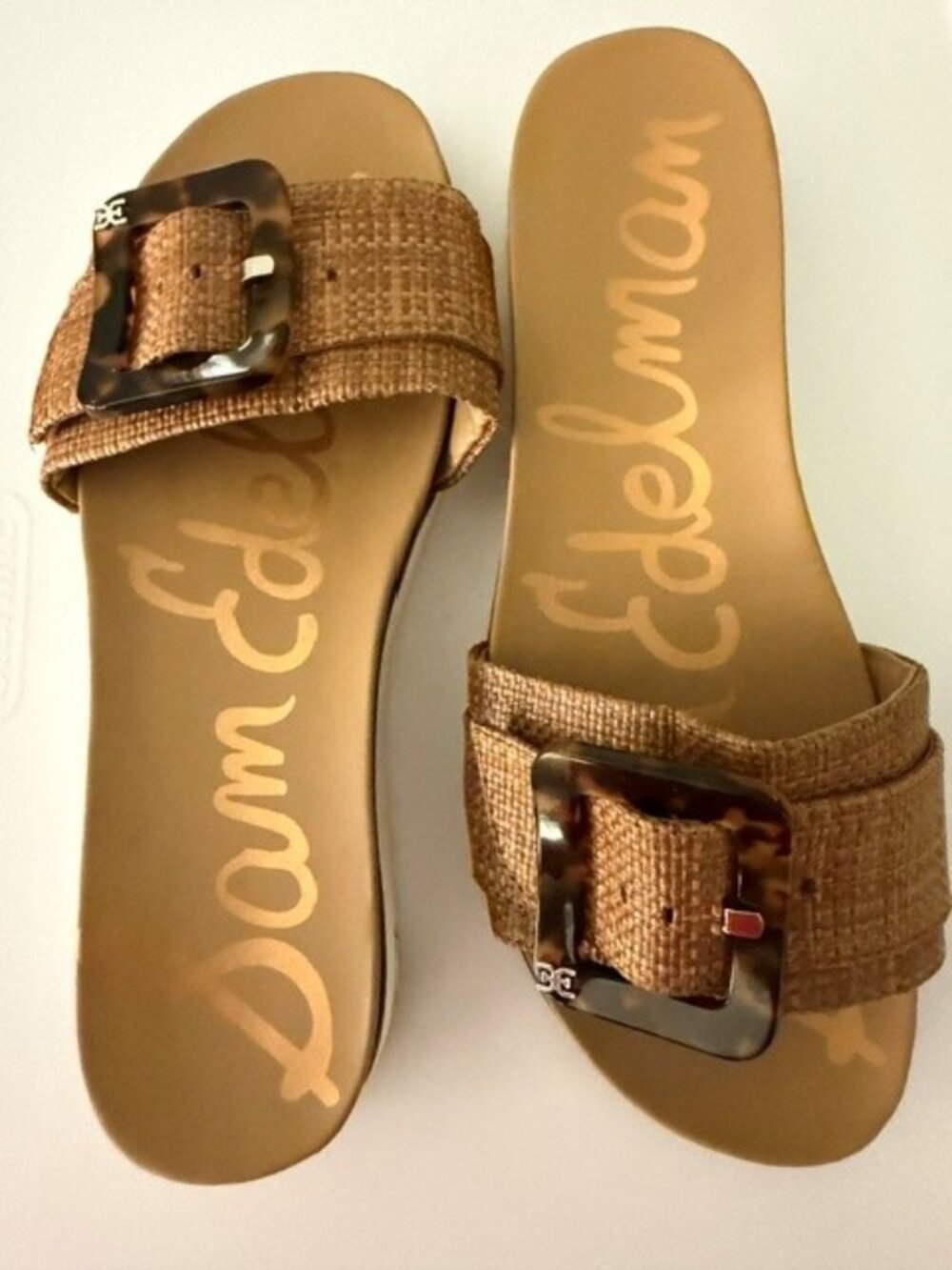 Sam Edelman Ariane Wedge Sandal, Size 8.5M, Excellent Condition, Worn Once